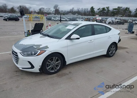 2018 Hyundai Elantra Sel из США, поврежденный, VIN 5NPD84LFXJH248150
